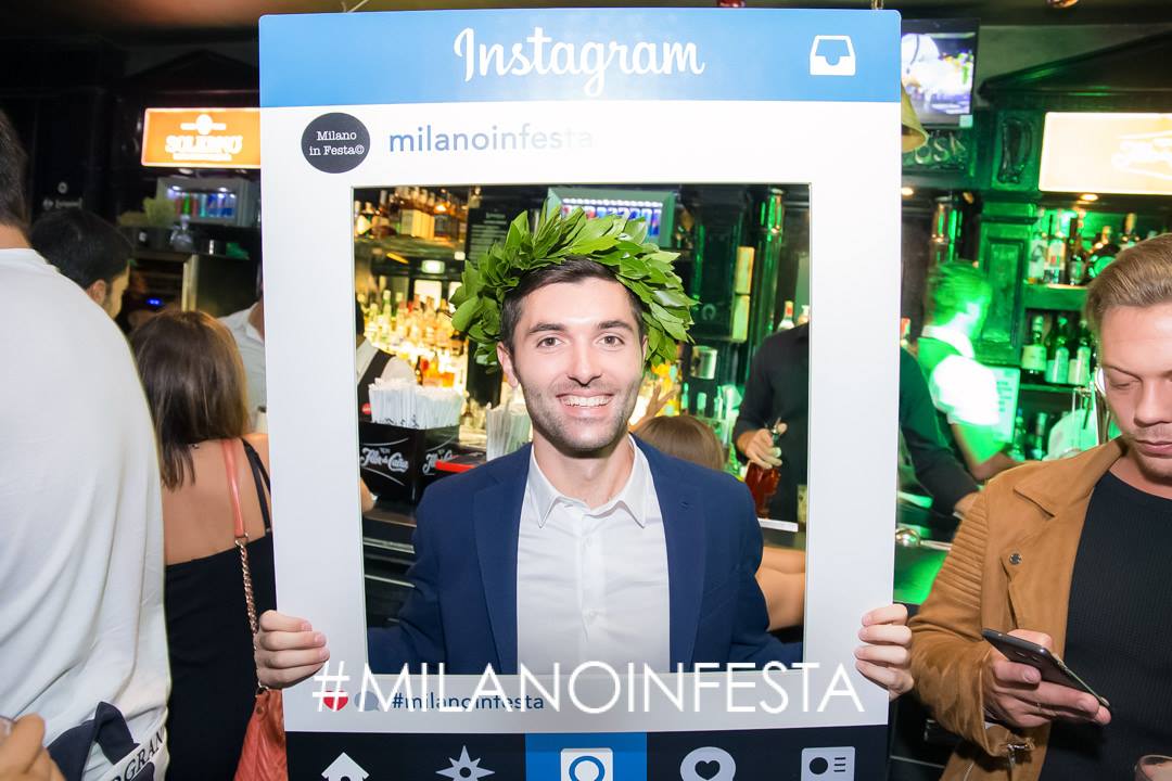 Milano in Festa Instagram Frame